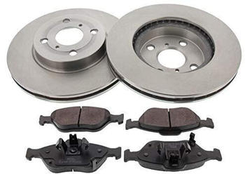 Mapco Bremsscheiben Ø258MM + Bremsbeläge vorne für Yaris, Vios Toyota 3, Daihatsu Charade VIII (47547)