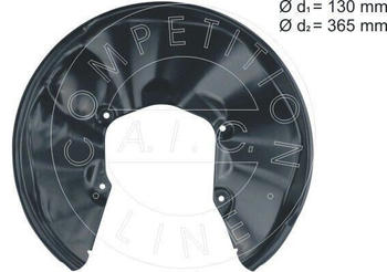 A.I.C. Spritzblech, Bremsscheibe hinten links für Audi A4, B6, S4 (57068)
