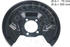 A.I.C. Spritzblech, Bremsscheibe hinten links für Toyota Yaris (58262)