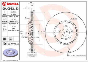 Brembo 09.C982.23