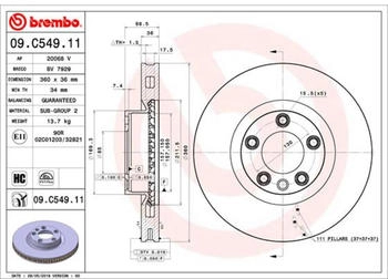 Brembo 09.C549.11