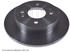 Blue Print Bremsscheibe hinten voll (ADG043211)