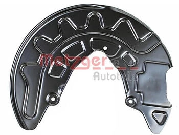 Metzger Spritzblech, Bremsscheibe vorne links (6115273)