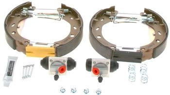 Bosch Kit Super Pro Trommelbremsenset hinten vormontiert (0204114676)
