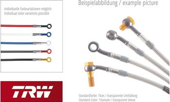 TRW Bremsschlauch Vorne Stahlflex (MCH168V1)