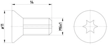 Textar Schraube, Bremsscheibe (TPM0012)