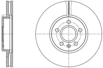 Febi Bilstein Bilstein Bremsscheibe 171494