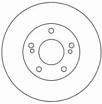 ABS All Brake Systems Bremsscheibe 16040