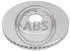 ABS All Brake Systems Bremsscheibe 18630
