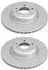 ABS All Brake Systems Bremsscheibe 18654