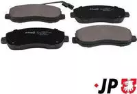 Jp Group Bremsbelagsatz, Scheibenbremse JP 1263607510