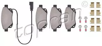 Topran Bremsbelagsatz Hinterachse für Ford (303963)