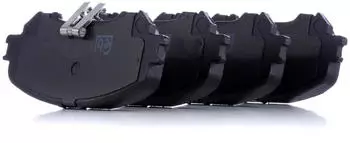 Febi Bilstein Bremsbelagsatz, Scheibenbremse f&uuml;r Renault, Nissan (116266)