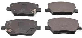 Febi Bilstein Bremsbelagsatz, Scheibenbremse f&uuml;r Jeep, Fiat (116381)