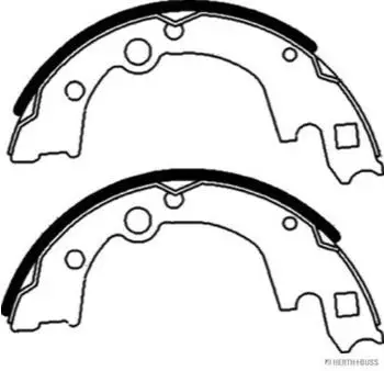 Herth+Buss Bremsbackensatz f&uuml;r Hyundai, Mazda, Kia (J3500328)
