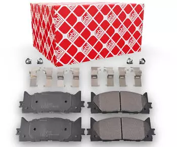 Febi Bilstein Bremsbelagsatz, Scheibenbremse f&uuml;r Lexus, Toyota (170789)