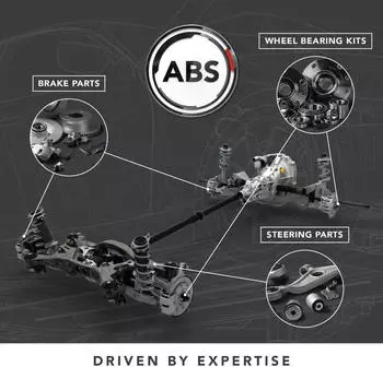 ABS All Brake Systems Bremssattel 728412