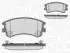 Magneti Marelli Bremsbelagsatz, Scheibenbremse für Mazda (363916060295)