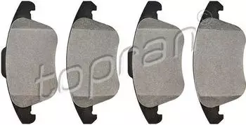 Topran Bremsbelagsatz, Scheibenbremse für Ds, Peugeot, Citroën (722833)