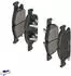 Febi Bilstein Bremsbelagsatz, Scheibenbremse für Ford Usa, Ford (171400)