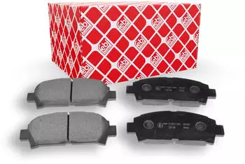 Febi Bilstein Bremsbelagsatz, Scheibenbremse f&uuml;r Toyota (116362)