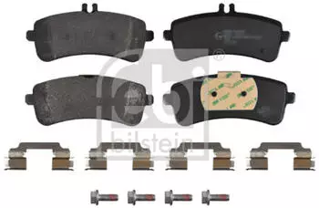 Febi Bilstein Bremsbelagsatz, Scheibenbremse f&uuml;r Mercedes-Benz (176871)