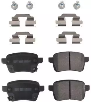 Febi Bilstein Bremsbelagsatz, Scheibenbremse f&uuml;r Fiat, Vauxhall, Opel (16903)