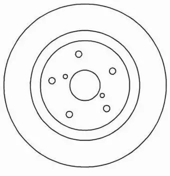 ABS All Brake Systems Bremsscheibe 16275