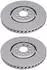 ABS All Brake Systems Bremsscheibe BESCHICHTET 17845