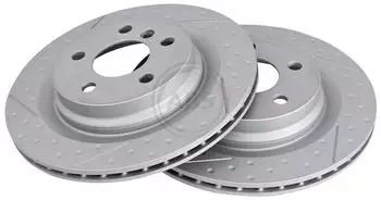 ABS All Brake Systems Bremsscheibe 18724