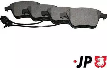 JP Group Bremsbel&auml;ge mit VWK vorn (Satz) f&uuml;r Seat, Audi (1163607010)