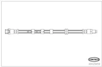 Corteco Bremsschlauch f&uuml;r Ford (49429459)