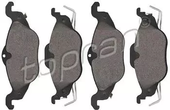 Topran Bremsbelagsatz, Scheibenbremse für Vauxhall, Opel (208499)