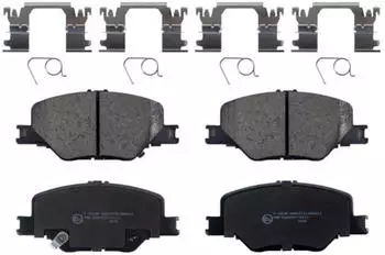 Febi Bilstein Bremsbel&auml;ge vorne (Satz) f&uuml;r Opel, Vauxhall (116247)