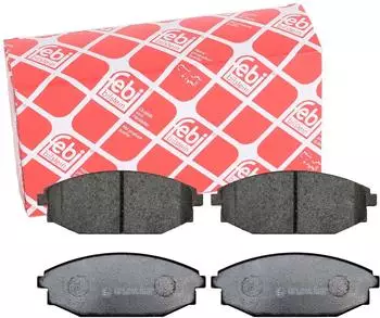 Febi Bilstein Bremsbelagsatz, Scheibenbremse f&uuml;r Hyundai, Mitsubishi (170266)