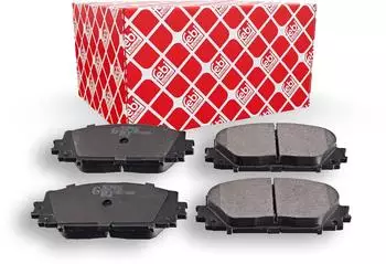 Febi Bilstein Bremsbelagsatz, Scheibenbremse f&uuml;r Lexus, Toyota (116292)