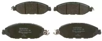 Bosch Bremsbeläge vorne Low-Metallic, Nissan Pathfinder IV / Murano III (0 986 424 682)