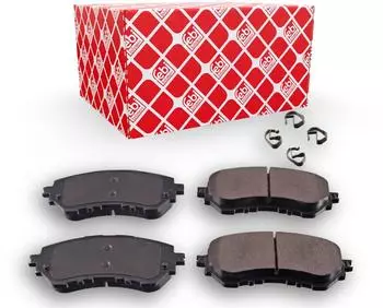 Febi Bilstein Bremsbelagsatz Scheibenbremse vorne, Toyota Yaris/Ativ/Vios 1.3L (170814)