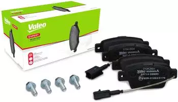 Valeo Bremsbelagsatz Scheibenbremse hinten (302669A)