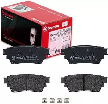 Brembo Bremsbelagsatz Scheibenbremse PRIME LINE P 54 063