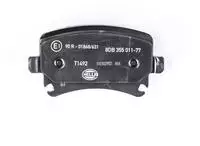 Hella Bremsbelagsatz, Scheibenbremse 8DB 355 011-771