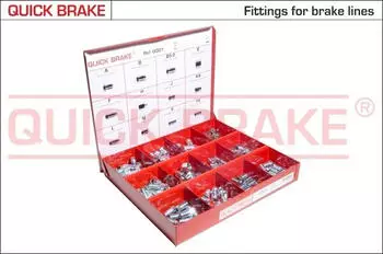 OJD Quick Brake Überwurfmuttern und Schrauben für Bremsleitungen (0001)