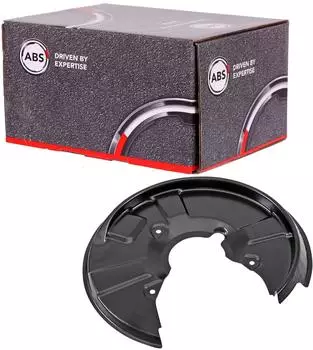ABS All Brake Systems Bremsscheibenschutz hinten links, Stahlblech (11030)