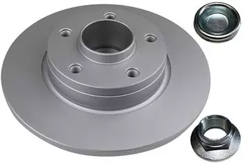 Valeo Bremsscheibe Hinterachse, Vollscheibe (675407)