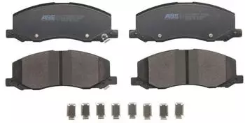 ABE Elektrotechnik Bremsbelagsatz Vorderachse, Opel Insignia A (C1X040ABE-P)