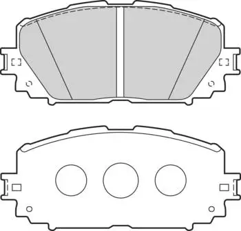 Valeo Essential Bremsbelagsatz Scheibenbremse, Vorderachse (302687)