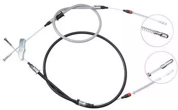 ABS All Brake Systems Seilzug, Feststellbremse hinten (K11275)