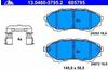 ATE Bremsbeläge mit Zubehör vorne für Mazda Bt-50 B-Serie Ford (13.0460-5795.2)