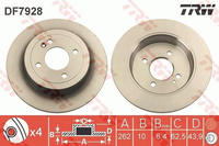 TRW Bremsscheibe DF7928
