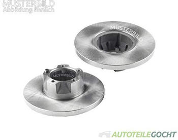Bosch Bremsscheibe voll vorne rechts links f&uuml;r Peugeot 306 (0 986 479 B55)
